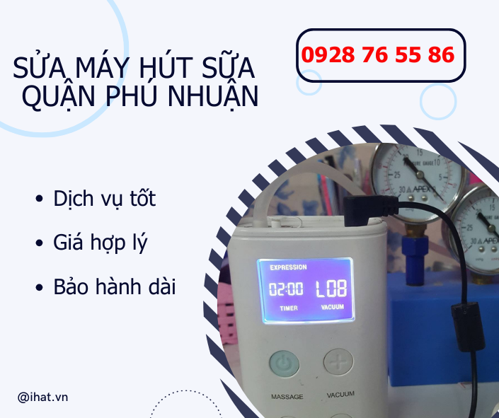 Sửa máy hút sữa quận phú nhuận